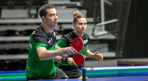 Calderano e Takahashi perdem nas duplas mistas e são eliminados