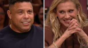 Ronaldo Fenômeno faz piada com diferença de idade com a esposa: 'Nem era nascida'