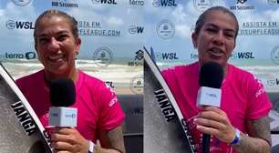 Silvana Lima exalta surfe feminino após vencer bateria da WSL em Fortaleza: 'Muitos talentos'