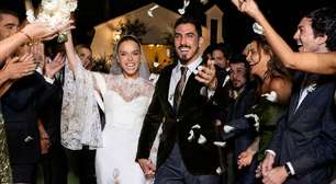 Giovanna Lancellotti diz que realizou sonho com casamento e explica segredo da relação com Gabriel David