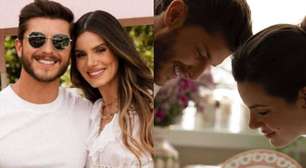 Camila Queiroz anuncia nascimento da filha com Klebber Toledo e nome surpreende; veja