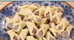 Beliscão de goiabada: biscoitinho de padaria, receita deliciosa para o café