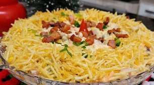 Salpicão de frango fácil e gostoso para o Natal: receita da chef de cozinha para a Ceia de Natal