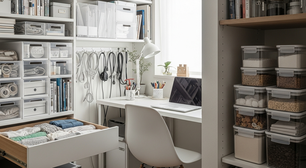 Três itens de organização doméstica baratos que transformam a casa sem gastar muito