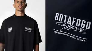 Botafogo lança camisa com erro de português e esgota estoque
