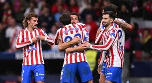 Atlético de Madrid bate Valencia e segue no bloco dos líderes