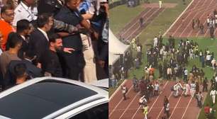 Evento com Messi termina em confusão e arremesso de cadeiras na Índia