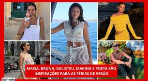 É verão: veja 12 looks de férias de Maisa, Marquezine e mais