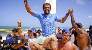 WSL no CE: Veterano conquista melhor resultado da carreira em etapa na Praia do Futuro