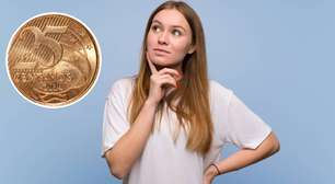 Moeda de 25 centavos está sendo vendida por até 2 mil reais para colecionadores