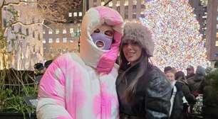 Neymar usa disfarce inusitado para andar por Nova York; veja vídeo