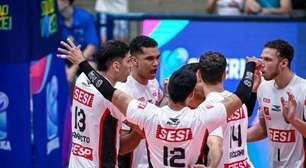 Em tie-break histórico e emocionante, Sesi Bauru bate Guarulhos de virada. Veja a classificação