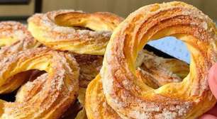 Rosquinhas natalina Samanta, ótima para servir no café da manhã de natal
