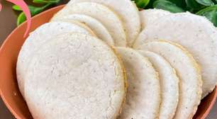 Biscoito de polvilho com coco: sem leite e sem glúten, biscoito delicioso para o lanche