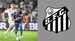Red Bull Bragantino quer tirar joia do Santos FC; veja