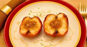 Maçã assada na airfryer -sobremesa fácil e prática