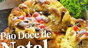 Pão doce recheado de Natal: fácil de fazer, fofinho e delicioso para o seu café de feriado