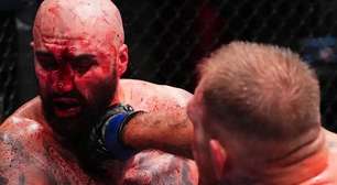 IMAGEM FORTE: Peso pesado sofre cortes profundos em derrota no UFC Vegas 112