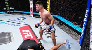 VIDEO: Kevin Vallejos assusta ao apagar Chikadze no UFC Vegas 112