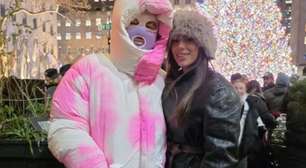 Neymar usa 'disfarce' para não ser reconhecido em atração turística em NY: 'Conseguimos'