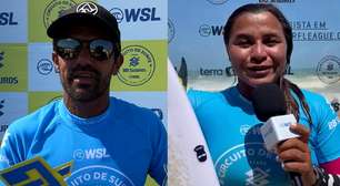 Michel Roque e Juliana Santos faturam título da WSL na Praia do Futuro