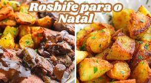 Rosbife com batatas douradas para o Natal: receita maravilhosa de roast beef