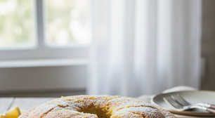 Por que esse bolo de limão italiano fica tão úmido e leve