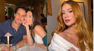 Noiva do ex-marido de Marina Ruy Barbosa rebate internauta que lamentou fim do casamento da atriz