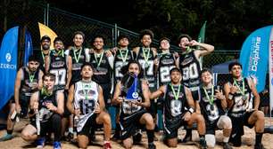 Corinthians Steamrollers fica com vice em duas categorias em torneios de base de flag football