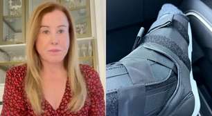 SUSTO! Zilu Camargo sofre acidente em casa: 'Estou toda detonada'