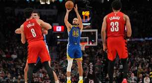 Curry bate recorde Michael Jordan em derrota dos Warriors