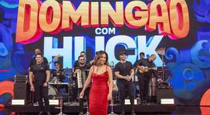 Cantores da banda de Simone são flagrados rebolando no 'Domingão': 'Gente...'