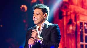 Zezé Di Camargo x SBT: antes da polêmica, fotos de gravação do especial de Natal mostram Graciele Lacerda emocionada, filha bebê de vermelho e Paula Fernandes convidada. Veja!