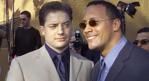 Dwayne Johnson agradece Brendan Fraser por papel que "mudou minha vida"