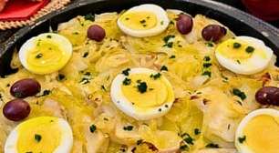 Como fazer bacalhau à gomes de sá: passo a passo completo