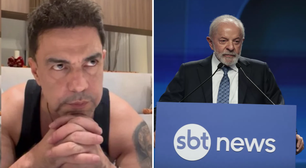 Zezé Di Camargo pede para que SBT não exiba especial de Natal após visita de Lula