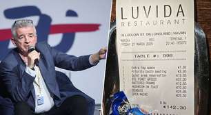 Parece que o jogo virou: CEO da Ryanair vai jantar em restaurante e é cobrado por "assento prioritário" e "espaço para as pernas"