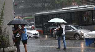 Semana começa com alerta amarelo de perigo potencial para chuvas intensas em São Paulo