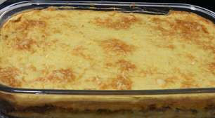 Torta de mandioca cremosa com carne moída: sem farinha de trigo e desmancha na boca