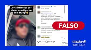 Áudio atribuído a Lula sobre fuga de Maduro para a Rússia foi gerado por IA