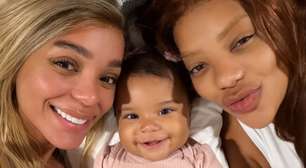 Brunna Gonçalves celebra aniversário ao lado de Ludmilla e filha; confira