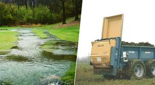 A água nos EUA está tão poluída que alguns estados estão tomando uma medida radical: proibir o uso de esterco no inverno