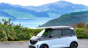 Nissan apresenta protótipo de veículo elétrico com painel solar integrado