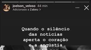 Pai de Isabel Veloso se desespera com falta de notícias sobre a filha: 'Angústia'