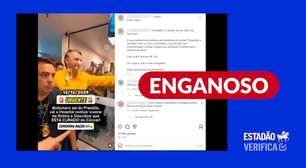 Vídeo que mostra Bolsonaro deixando hospital é de abril, e não recente