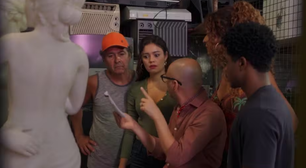 Em Três Graças, Grupo se desespera com revelação após o roubo da estátua: 'Melhor dar adeus'