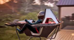 Alguém inventou uma motocicleta voadora que se parece com um setup gamer; ela custa o mesmo que um Porsche 911