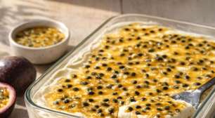 Como fazer pavê de mousse de maracujá fácil e sem forno