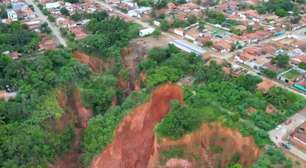 Cidade do Maranhão está desmoronando com o efeito das voçorocas