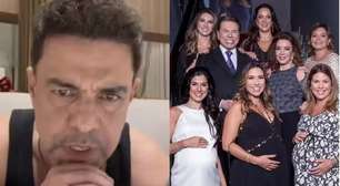 Zezé Di Camargo pede desculpas após vídeo criticando filhas de Silvio Santos